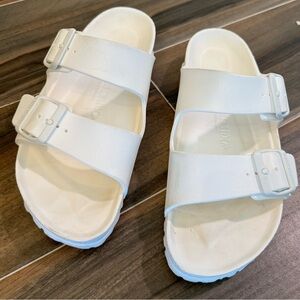 White Birkenstocks